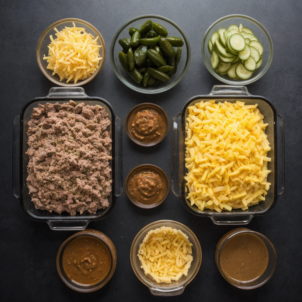 Big Mac Casserole ingrediente