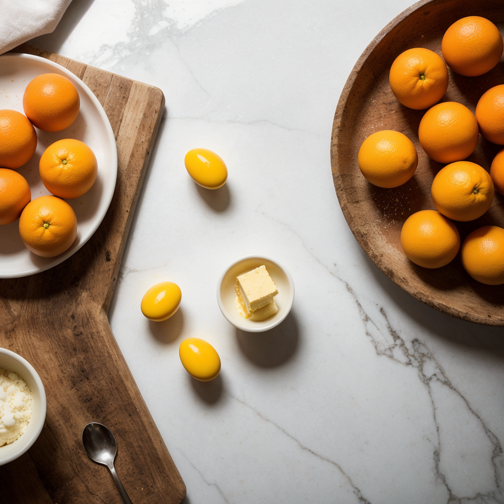 Ingredients for Orange Curd