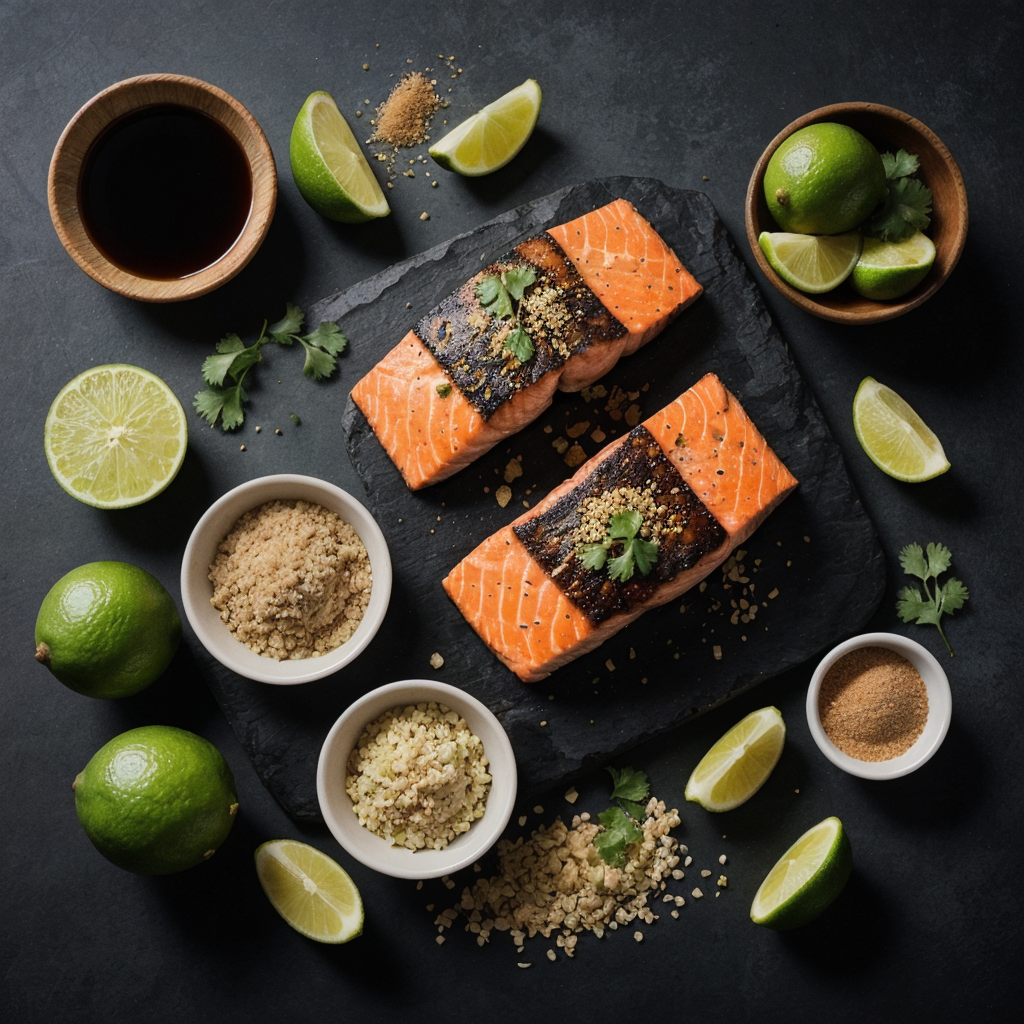 Jerk Salmon Ingredients